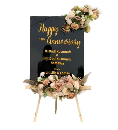 Papan Bunga Akrilik Keser